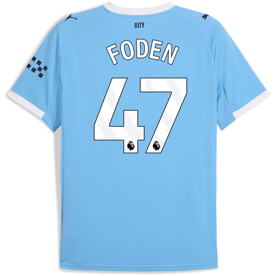 Puma Manchester City Authentic Thuis Shirt Foden
