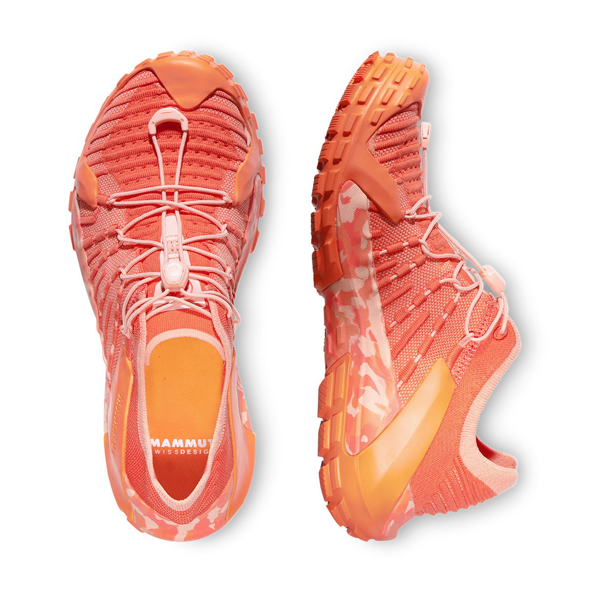 Mammut Hueco Knit II Low vandresko, dame (Dark Salmon Light Salmon)