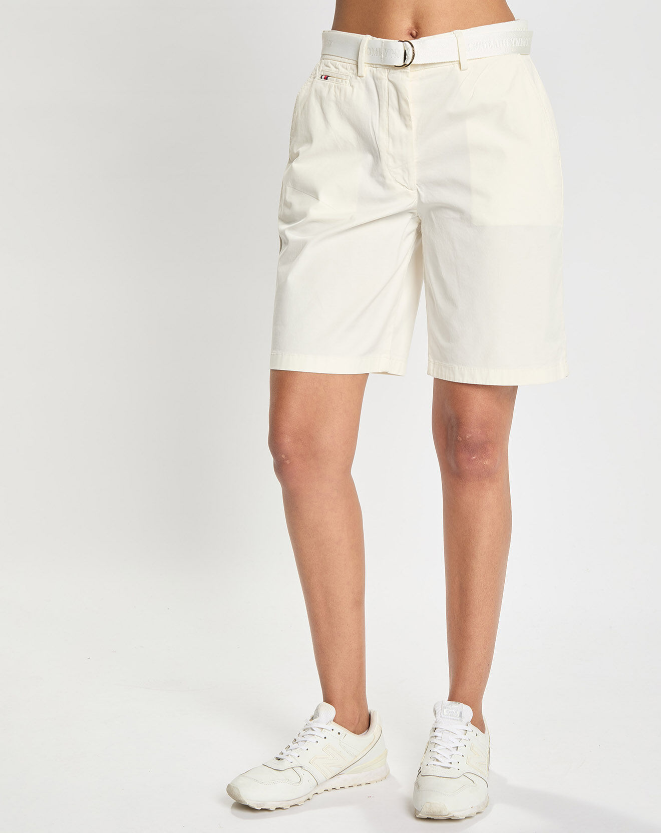 Tommy Hilfiger Short chino en Twill écru