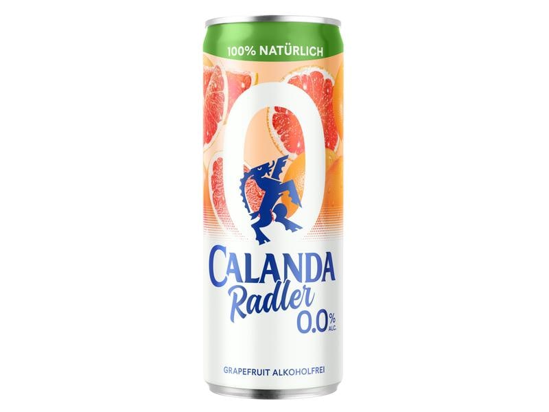 Calanda Bier Radler 0.0% Grapefruit 6 x 0.33 l Alkoholfreies Biermixgetränk
