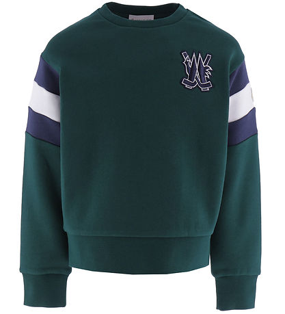 Moncler Sweatshirt -  Grøn/Bl?