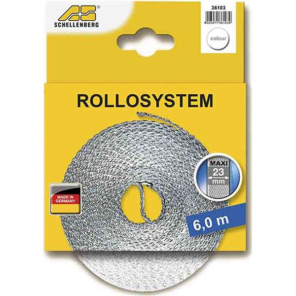 Elektro3 Cinta de Persiana 23mm X 6 M Branca - 87006