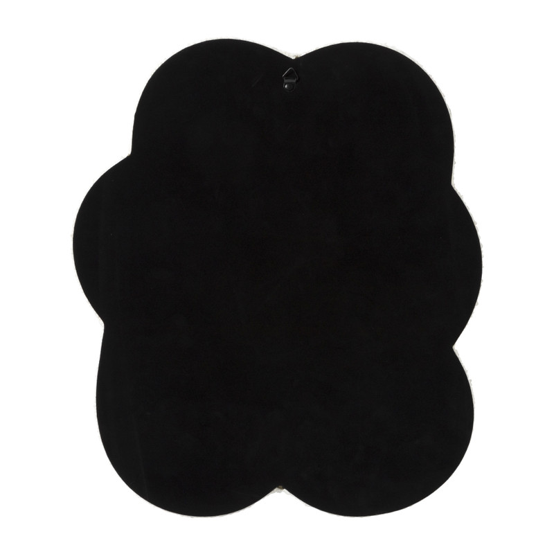 Spiegel teddy bloem - 40x34 cm