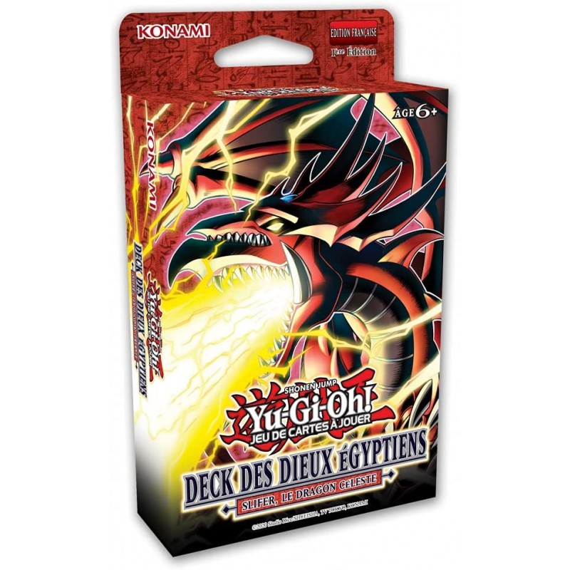 Yu-gi-oh - Deck des dieux Egyptiens Slifer dragon céleste