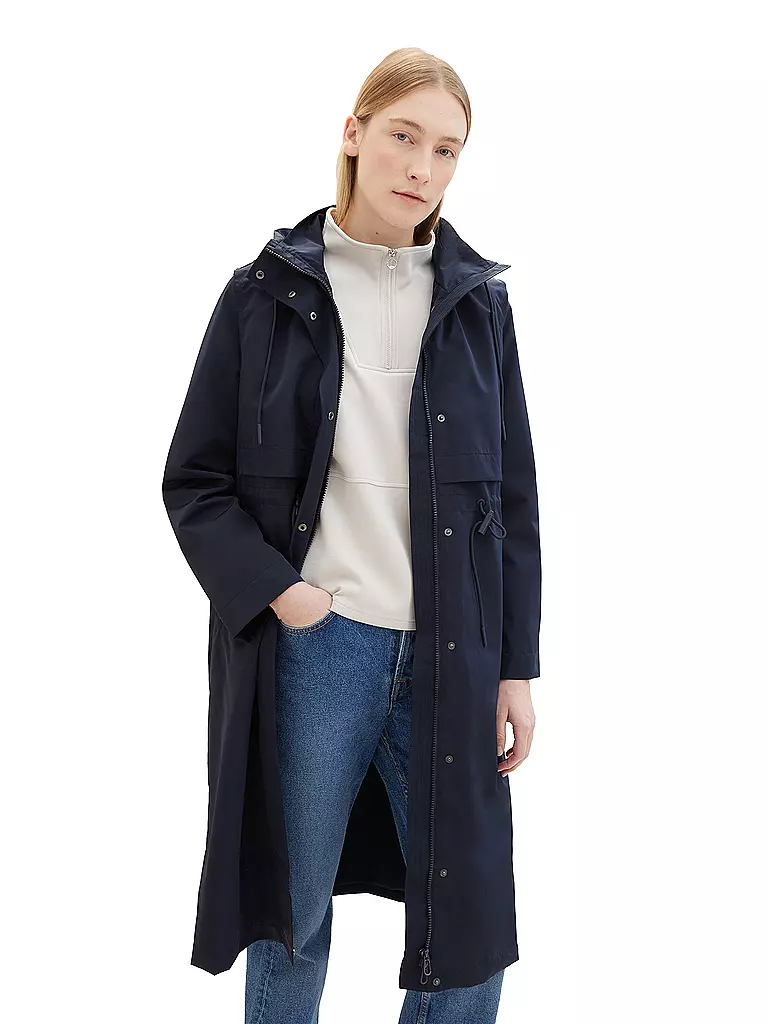 TOM TAILOR Regenjacke  blau