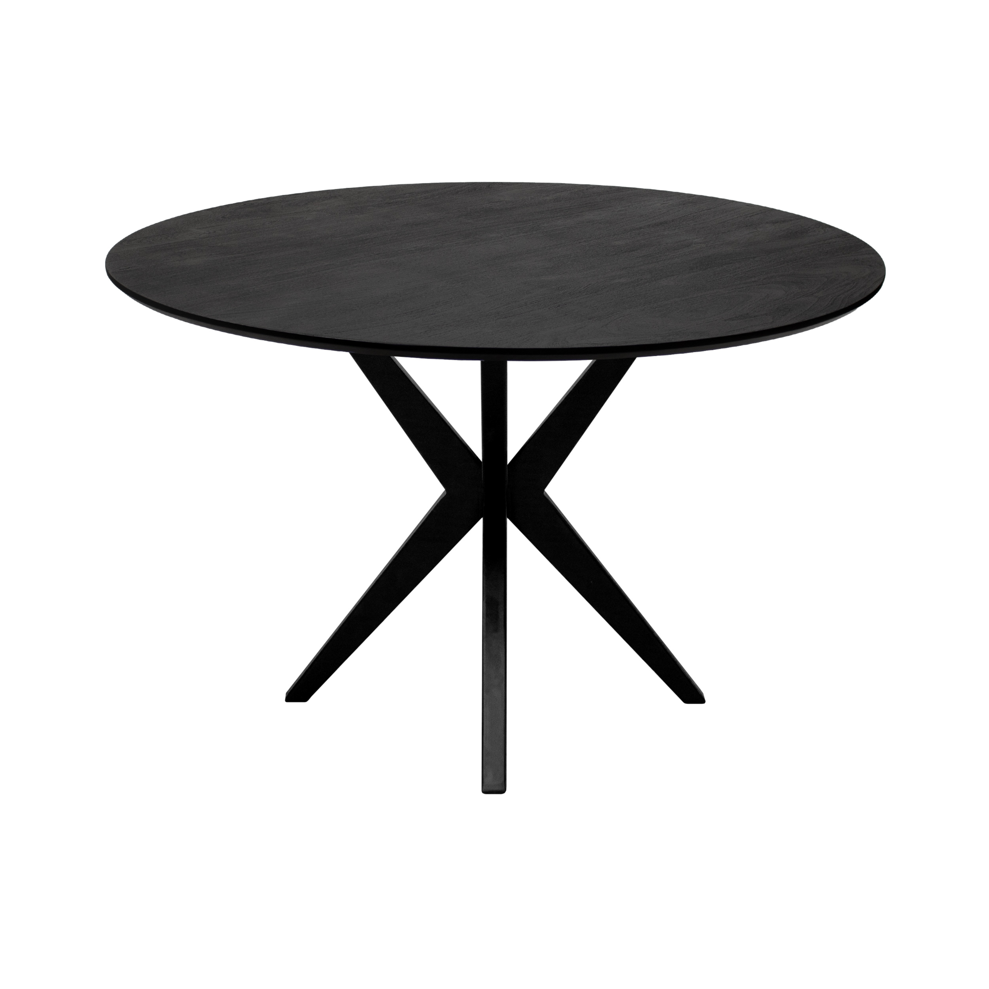 Kick tafel Havard - rond 120cm zwart