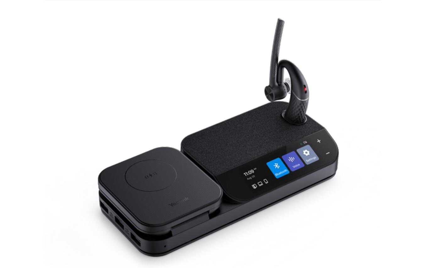 Headset BH71 Workstation<br>Yealink Mono Bluetooth Headset System für hybrides Arbeiten und Unterwegs