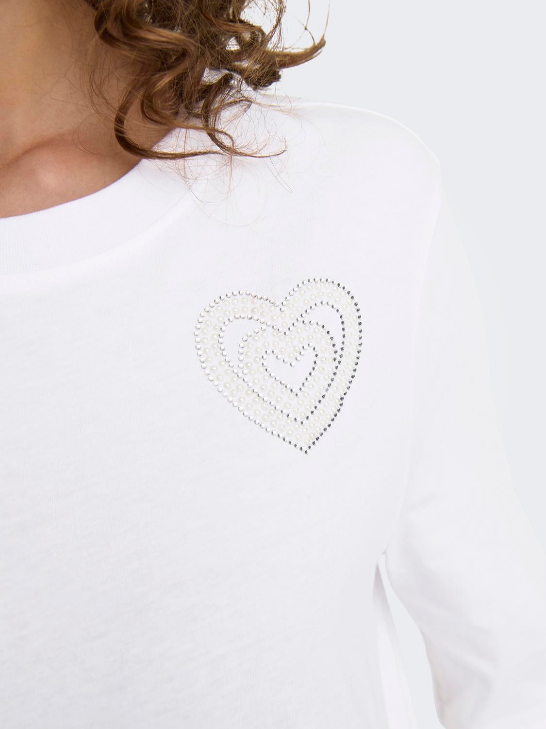 ONLANTONIA T-shirt Bright White