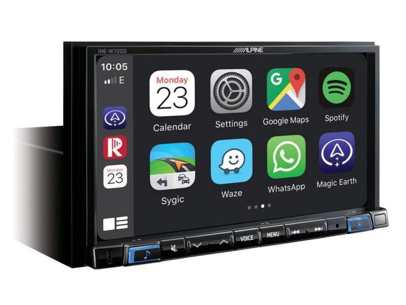 Alpine Autoradio INE-W720D 2 DIN Autoradio mit DAB/DAB -Tuner