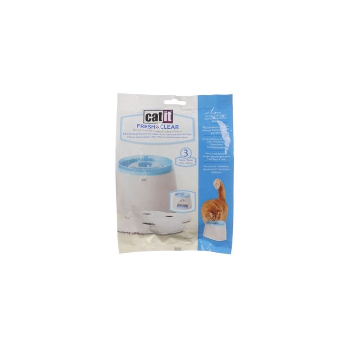 Filtres de rechange pour fontaine Fresh & Clear 2L