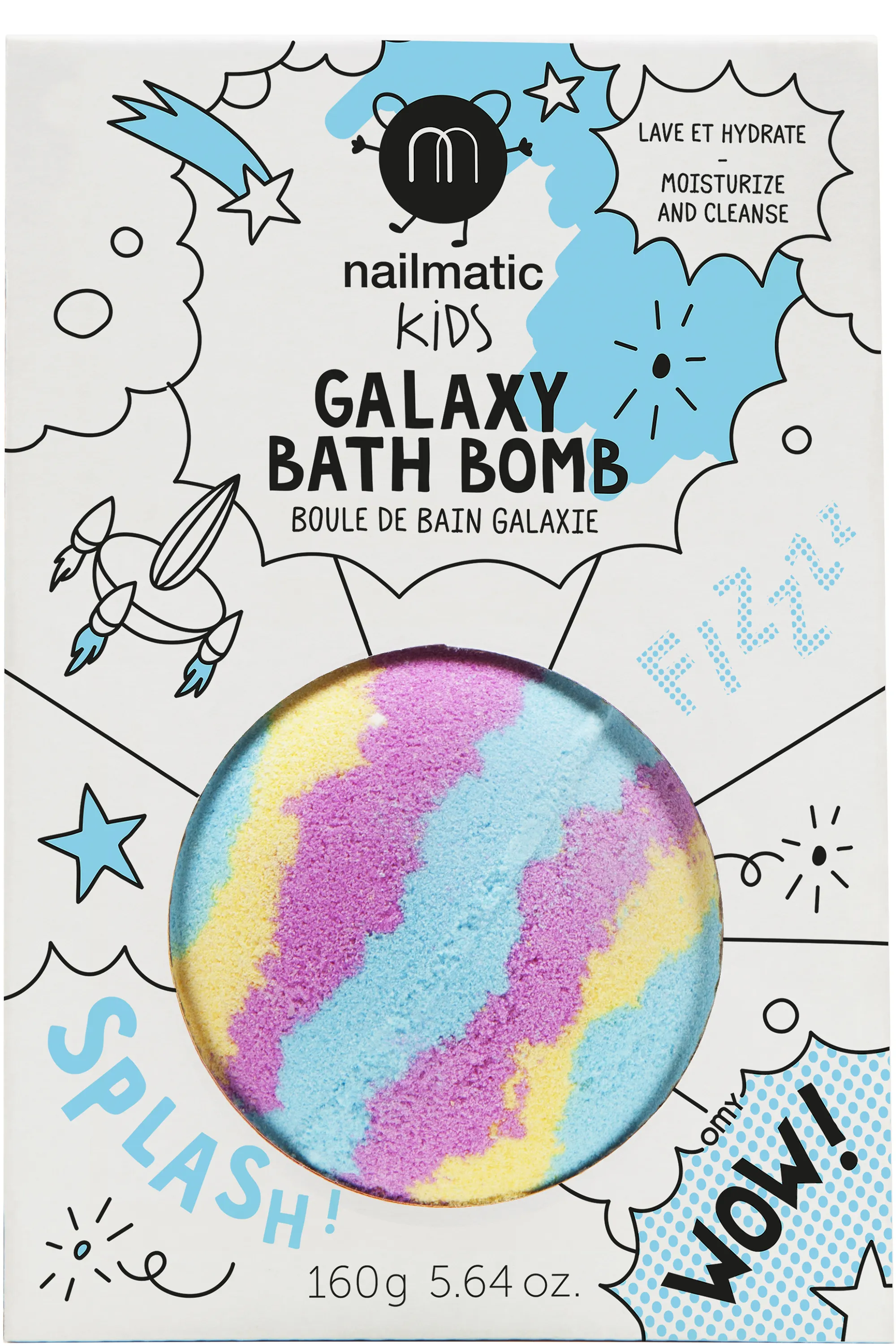 Nailmatic Boule de Bain Galaxy-160 g