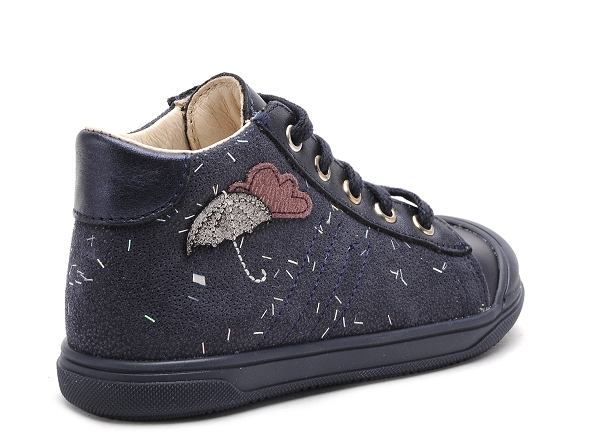 Bopy boots bottine bebe rainy bleu