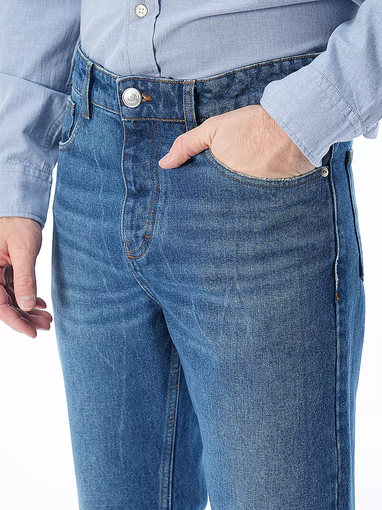AMI PARIS Jeans Tapered Fit blau