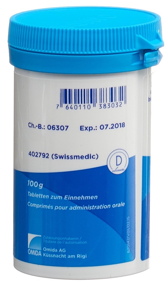 Omida Nr8 Natrium chloratum Tabl 12 D Ds 100 g