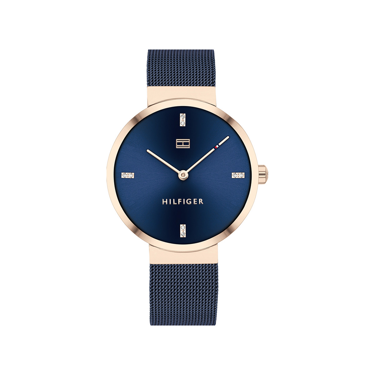 Montre Tommy Hilfiger femme acier bleu