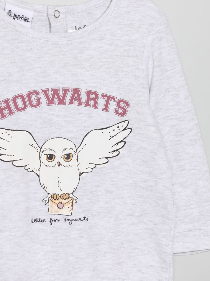 Conjunto de pijama estampado Harry Potter © &™ WARNER BROS. - Bordô