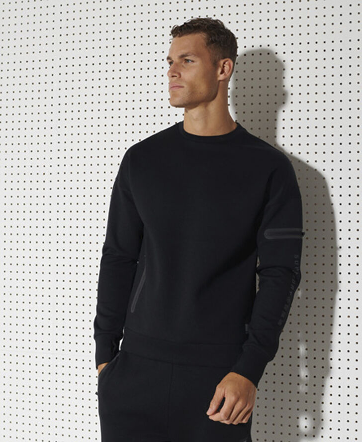 Superdry Gymtech sweatshirt Sort