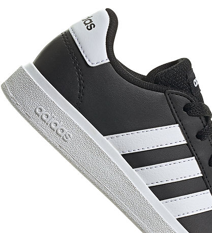 adidas Performance Sko -  Grønd Court 2.0 K - Sort/Hvid