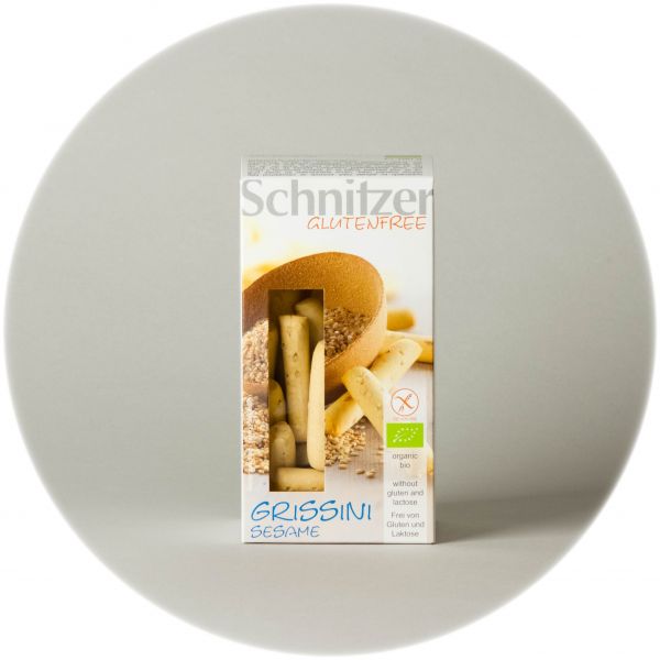 Schnitzer Breadsticks Batata com Gergelim S/ Glúten Eco 100g