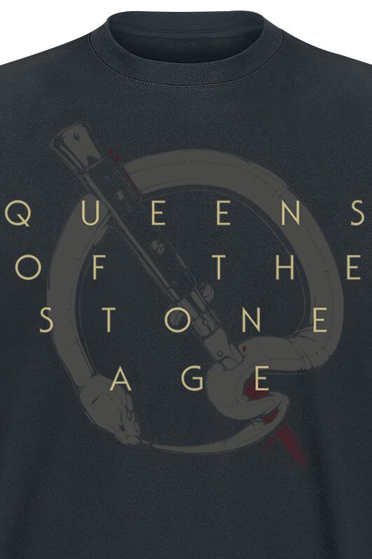 In Times New Roman - Bad Dog | Queens Of The Stone Age T-Shirt Manches courtes