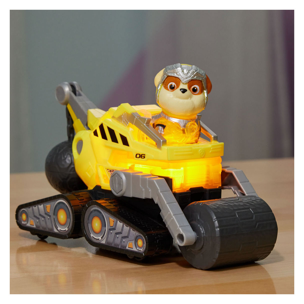 PAW Patrol The Mighty Movie Reddingsvoertuig - Rubble