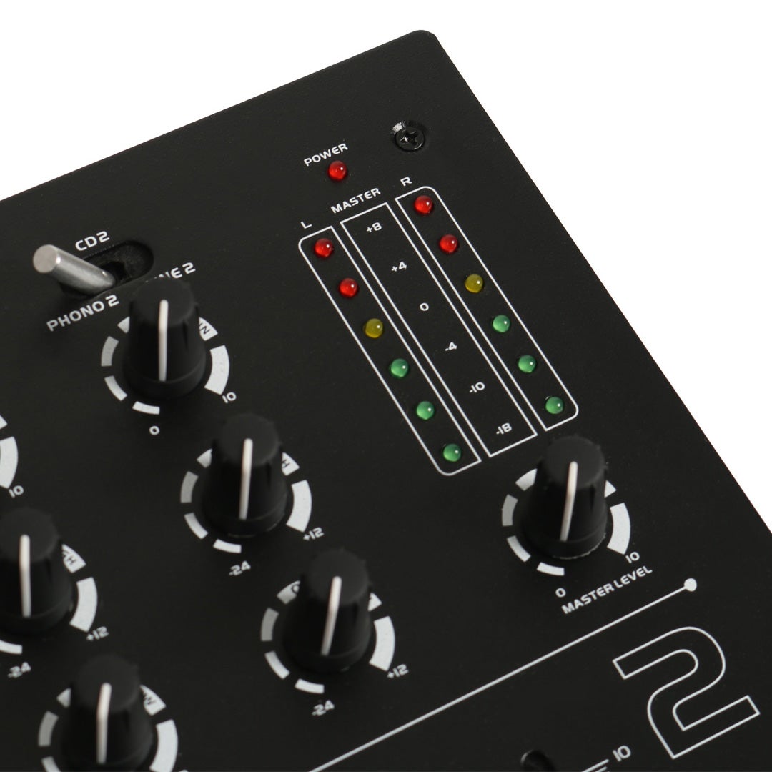 Omnitronic PM-222 tweekanaals mengpaneel