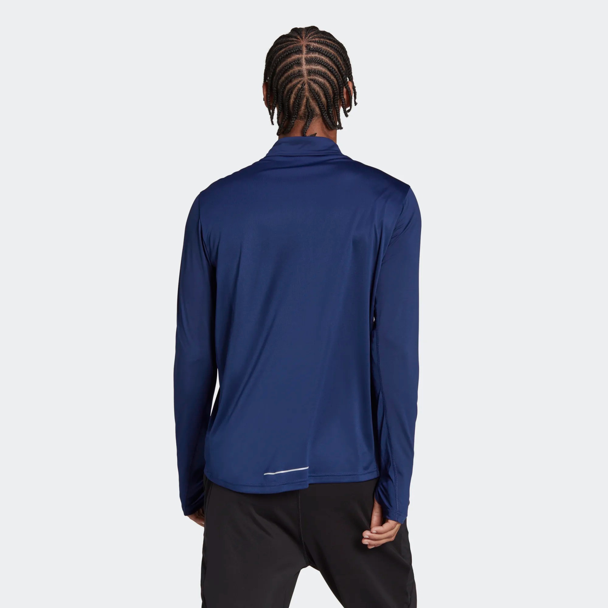 Own The Run Half-Zip Herre Dark Blue