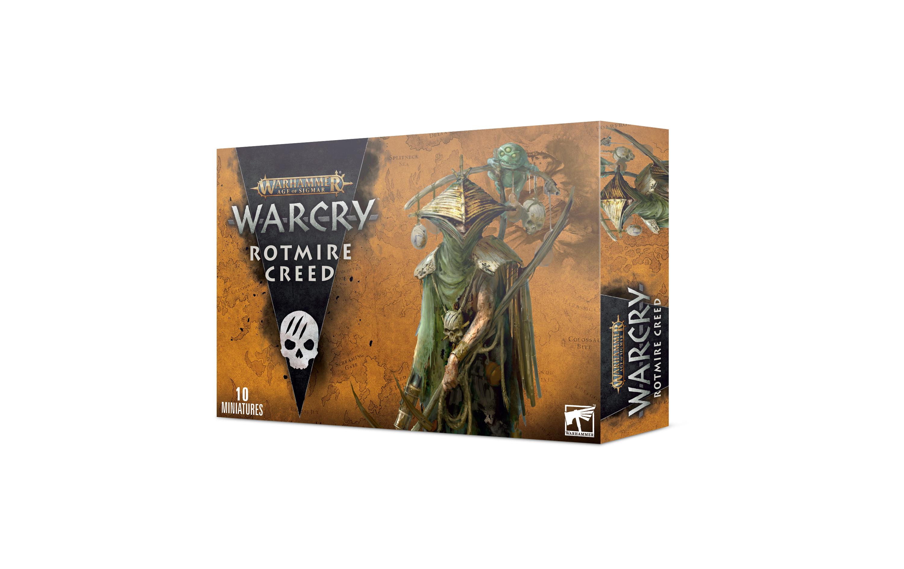 Figurenset Warhammer AoS Warcry Faulsumpf CredoWarhammer Age of Sigmar Warcry Miniaturen