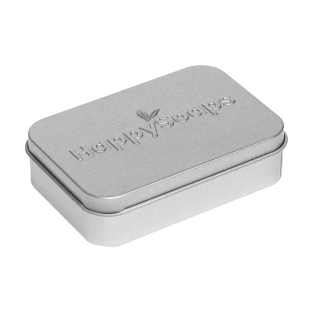 HappySoaps Bewaar- en Reis Blikje Body Bar12 gr
