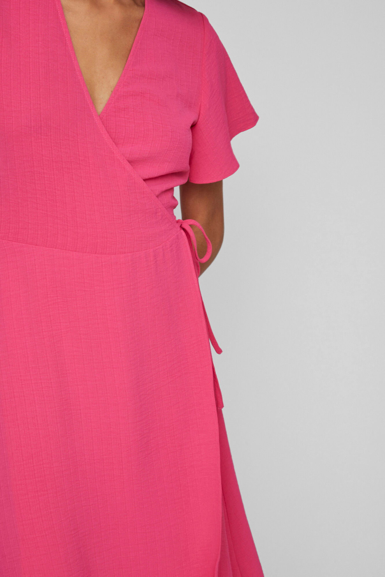 Vestido envelope - Rosa