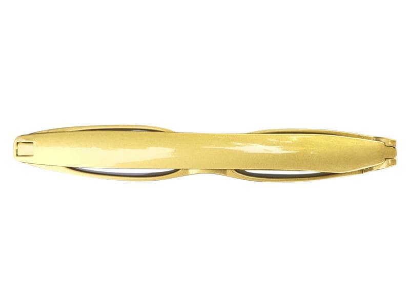 Figoline Lesebrille Gold  2,5 Die witzige Lesebrille