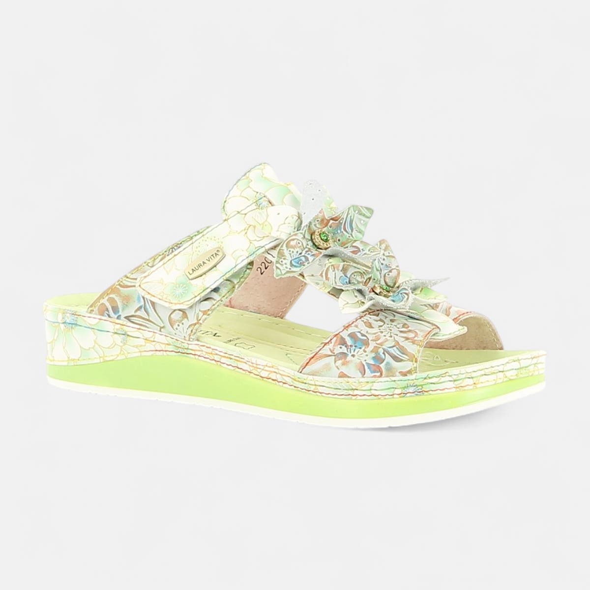 Sandales Femme vert clair