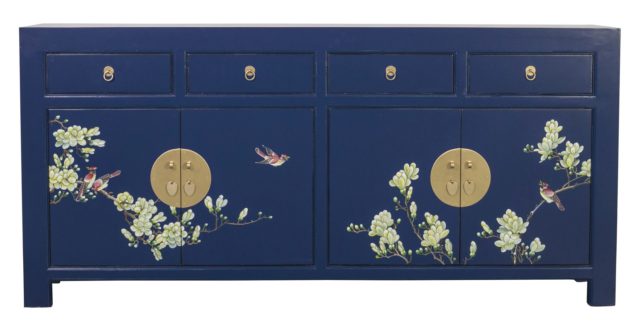 Fine Asianliving Chinese Dressoir Midnight Blauw