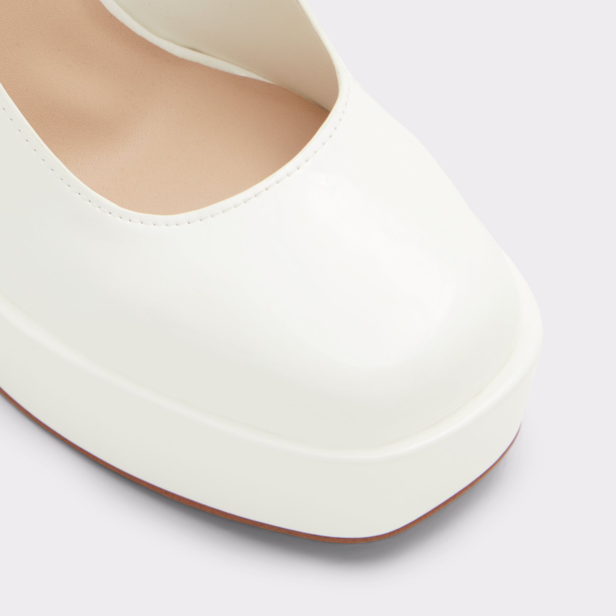 Anjie White Women Heels