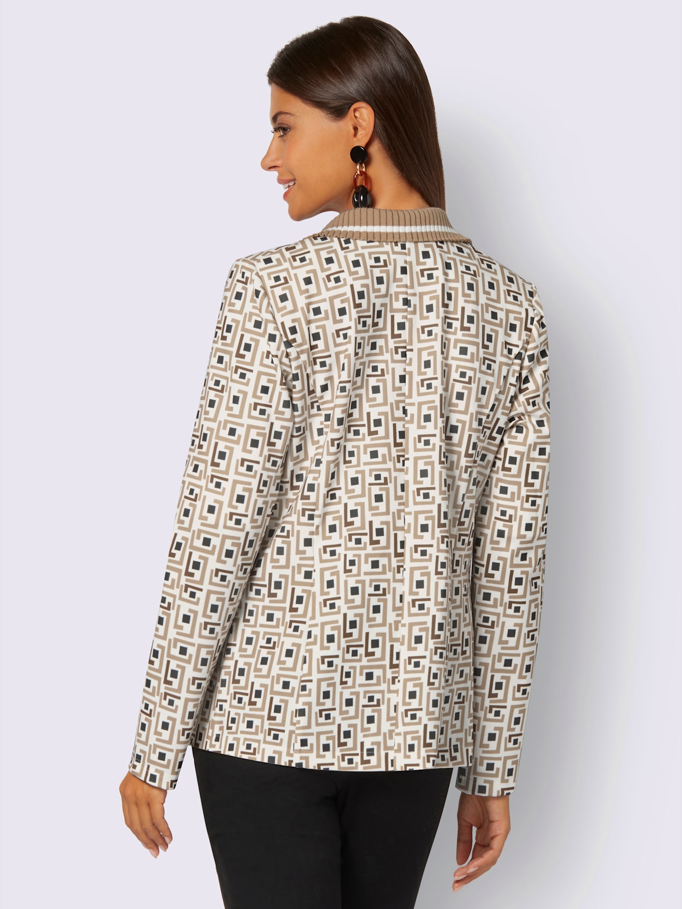 Blazer en jersey confort maximal