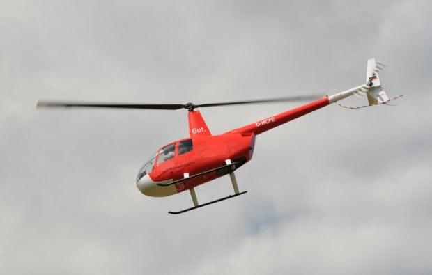 Hubschrauber Rundflug in Gießen als Geschenk