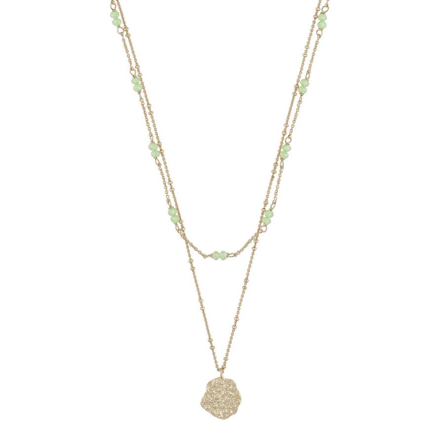 Snö Of Sweden Harper Double Neck 48 Gold/Light Green 48cm
