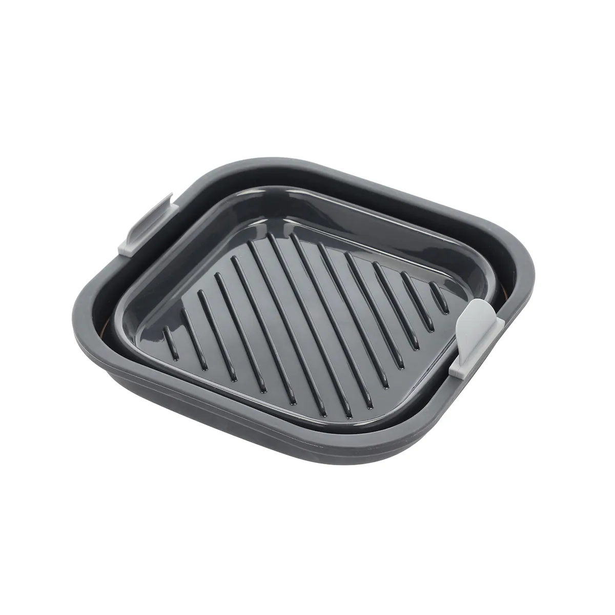 HOLM Square Silicone mould for airfryer 19 x 19 x 6 cm