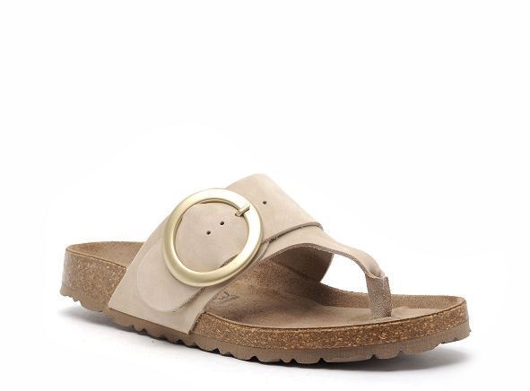 Yokono mules et sabots plats femme granada 704 nub beige