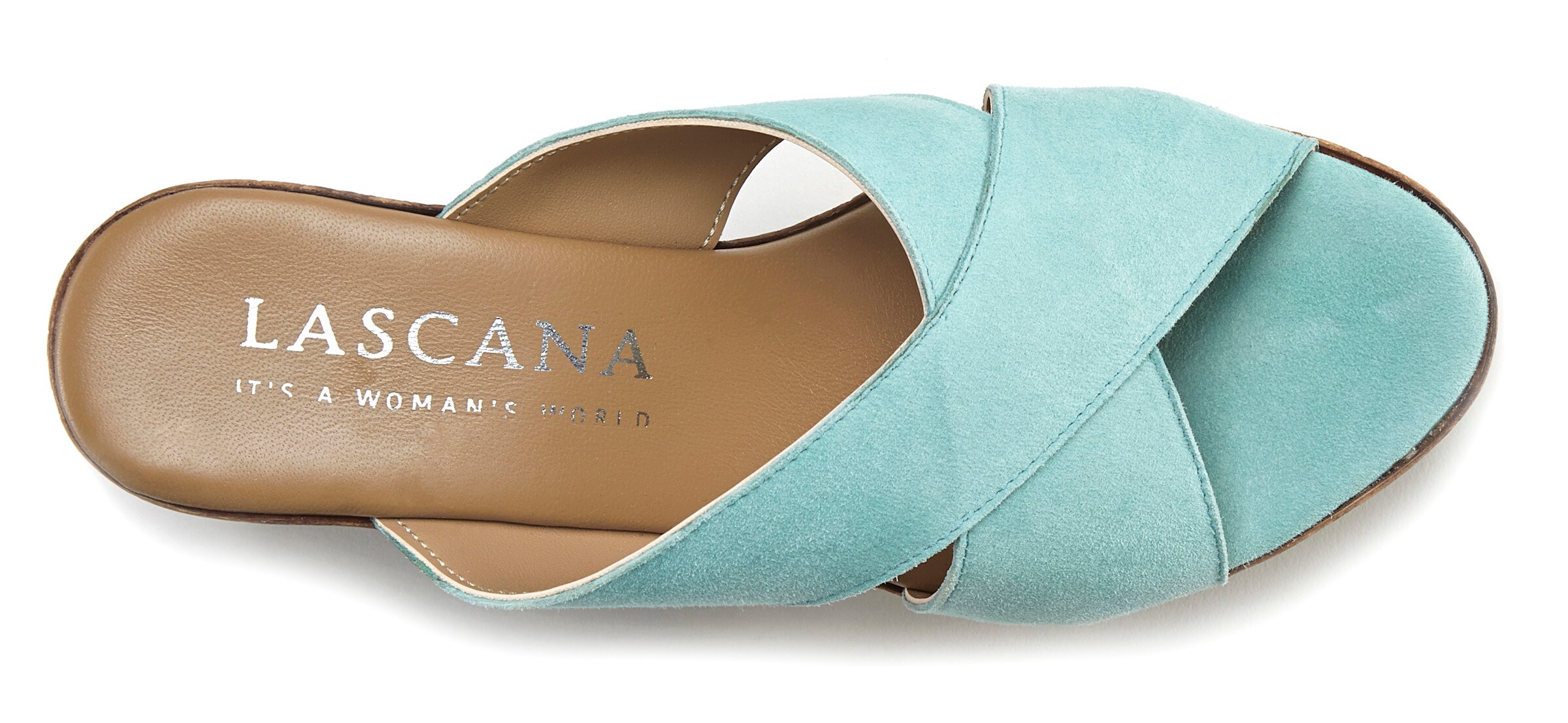 LASCANA Pantolette in türkis
