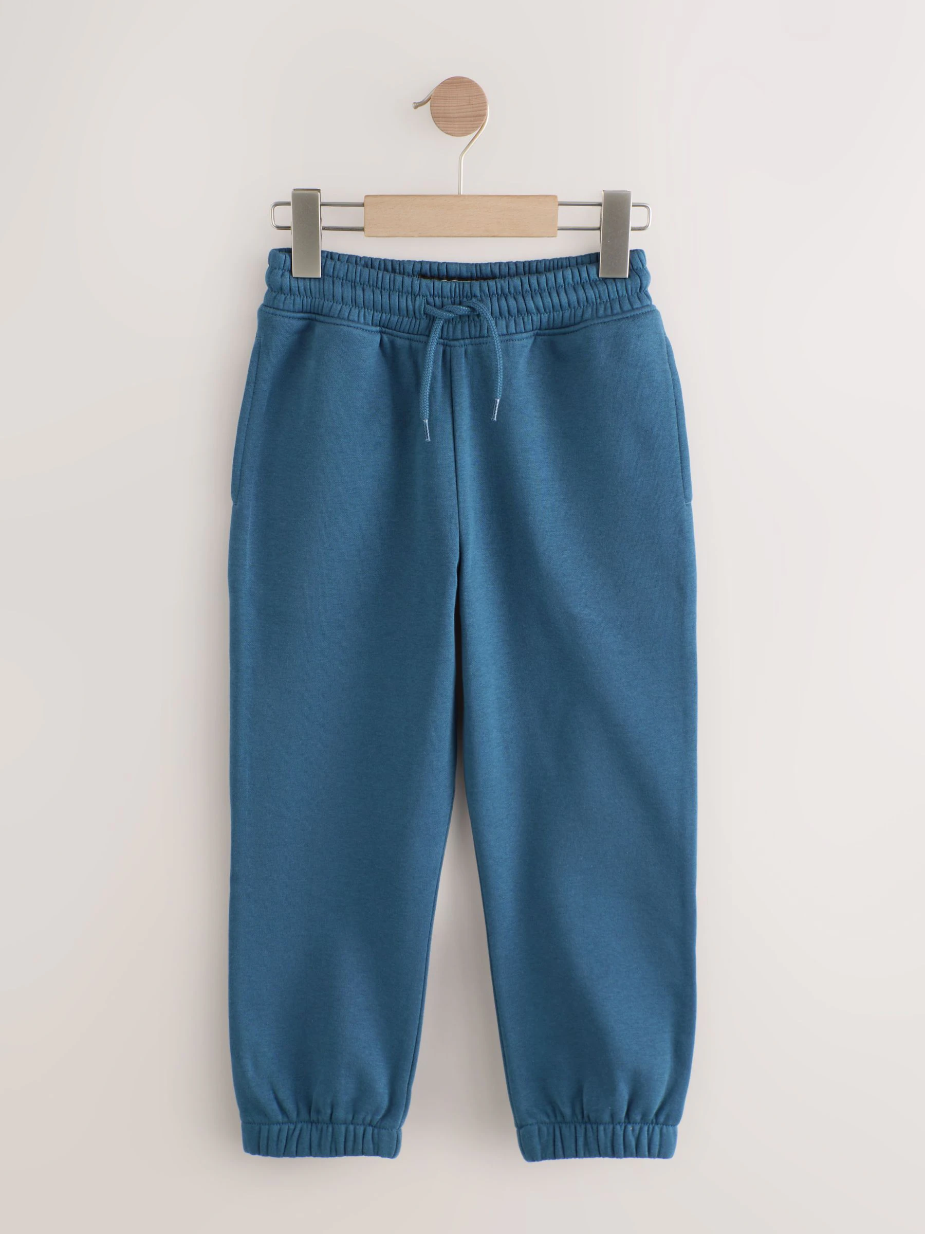 Blauw/grijs/zwart - Basic joggingbroeken, set van 5 (3-16jaar)