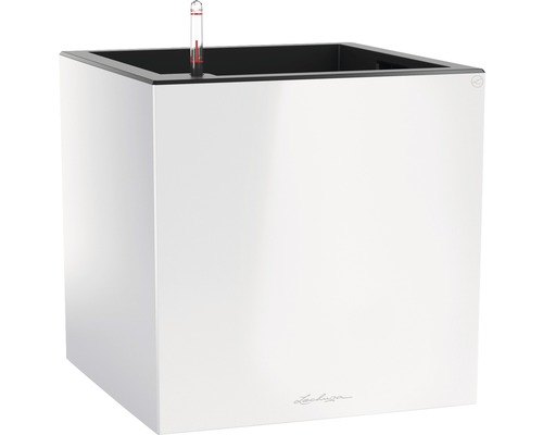 Lechuza Canto Premium plantenbak 40 x 40 x 40,5 cm wit