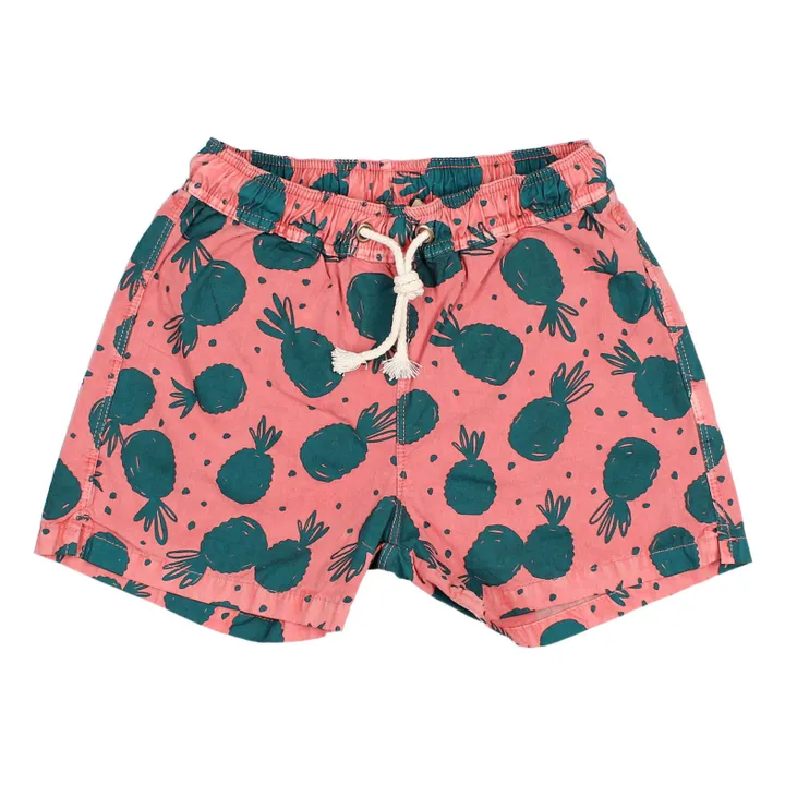 Búho Exclusivité Buho x Smallable - Short de Bain Ananas | Terracotta