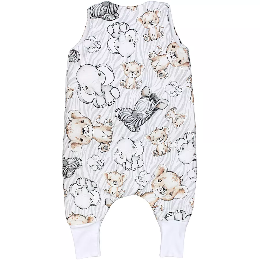 TupTam Baby Winter Schlafsack mit Beinen graubraun