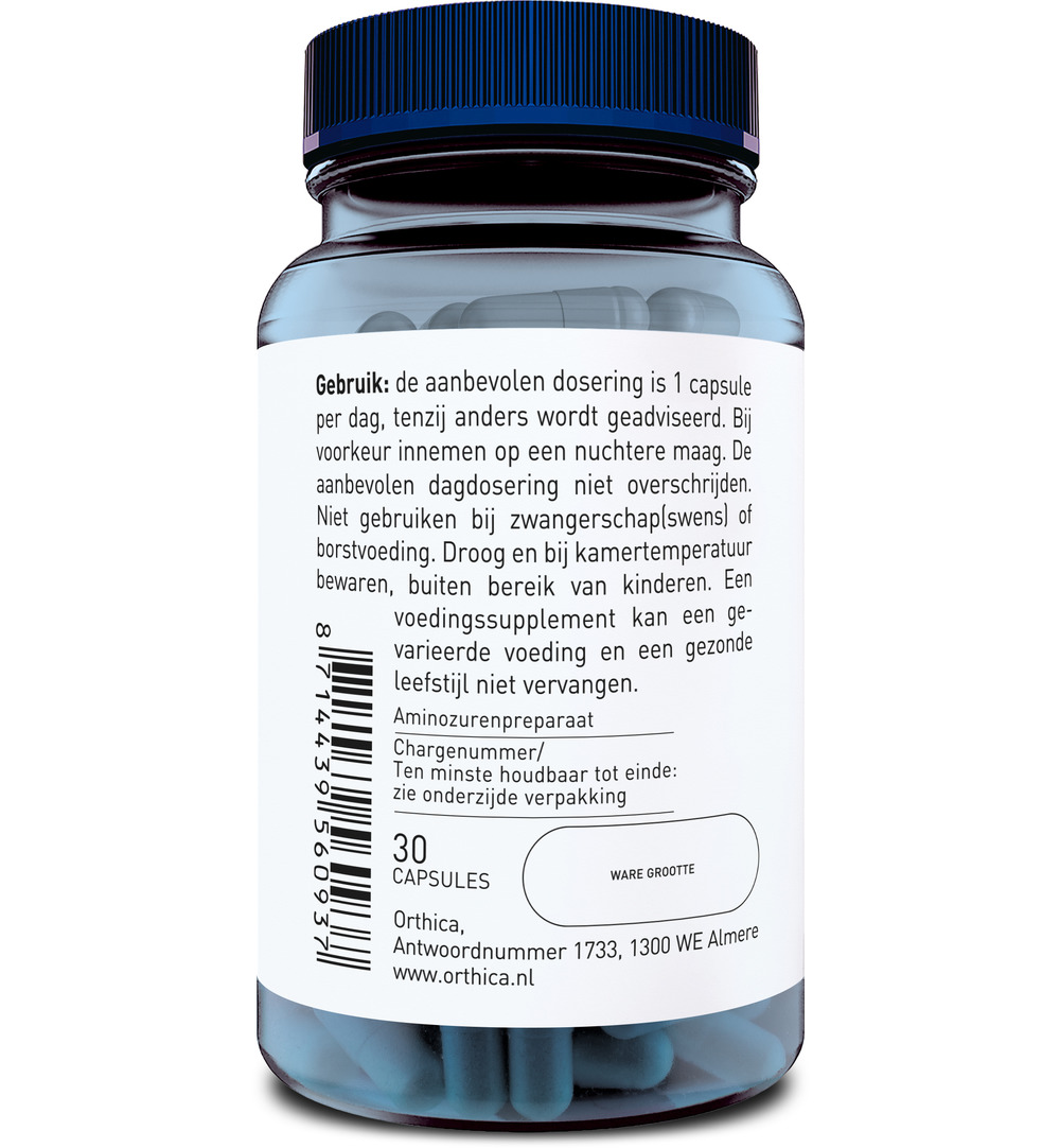 Orthica L-Tyrosine-500 (30 capsules)