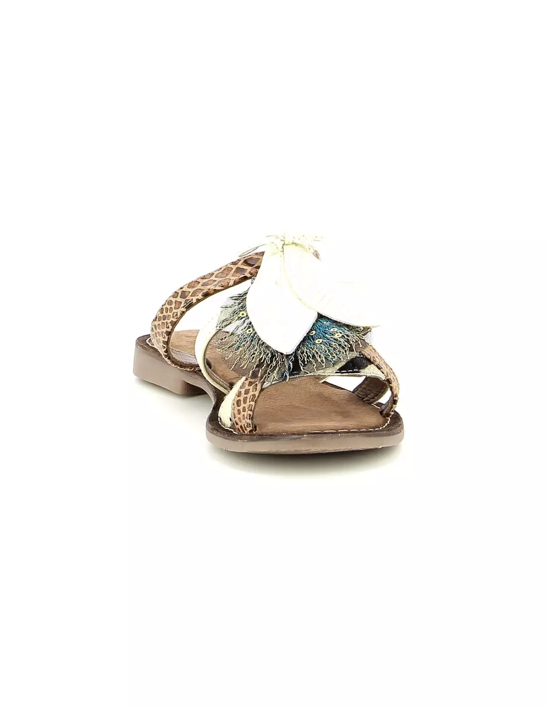 MAISON MANSA IF8162 - Sandales & nu-pieds Offwhitezebra
