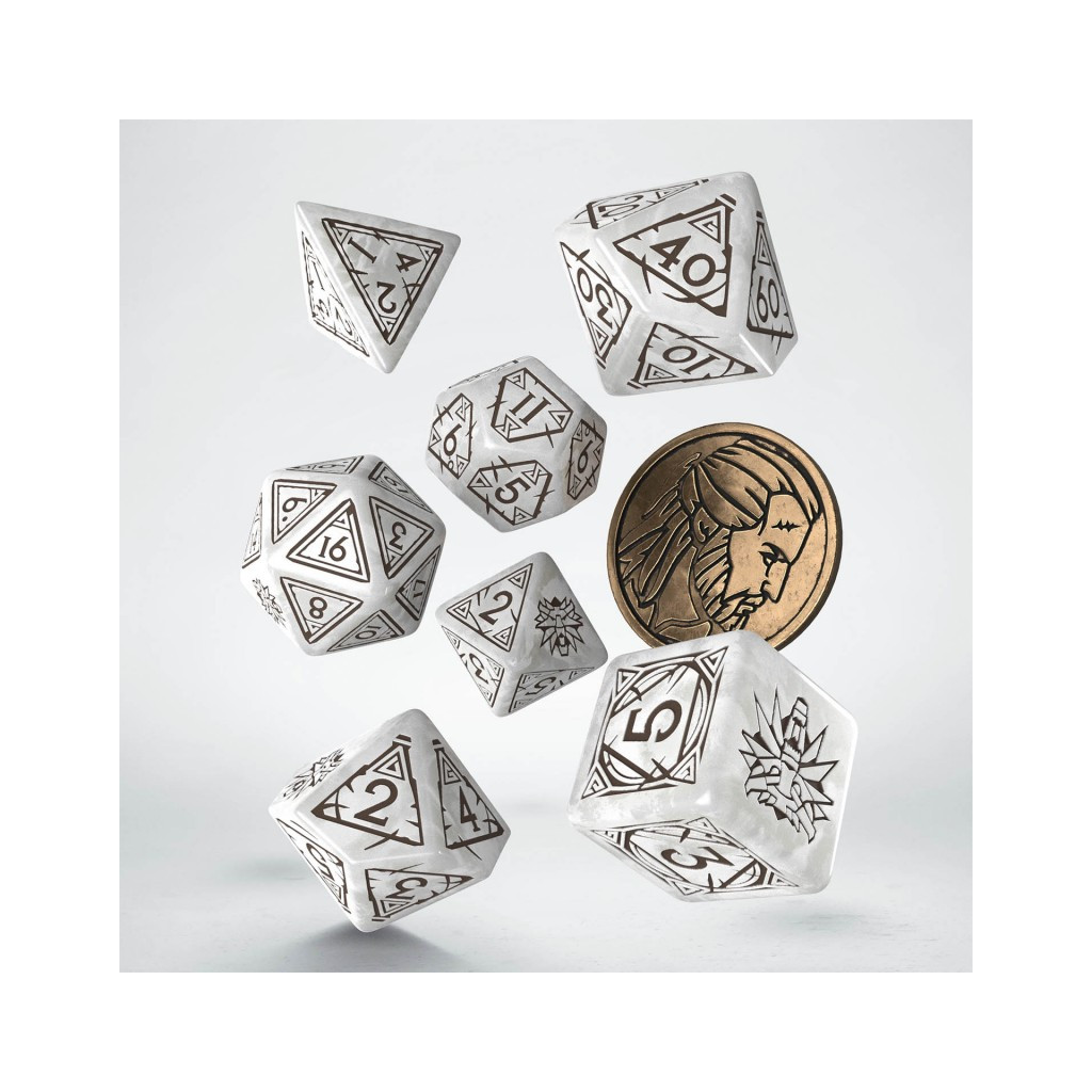 The Witcher Dice Set - Geralt - The White Wolf