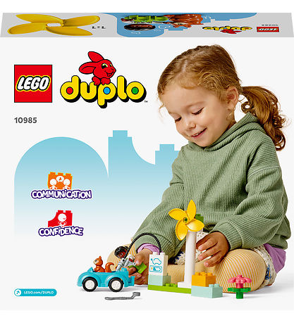 LEGO? DUPLO - Vindm?lle og elbil 10985 - 16 Dele