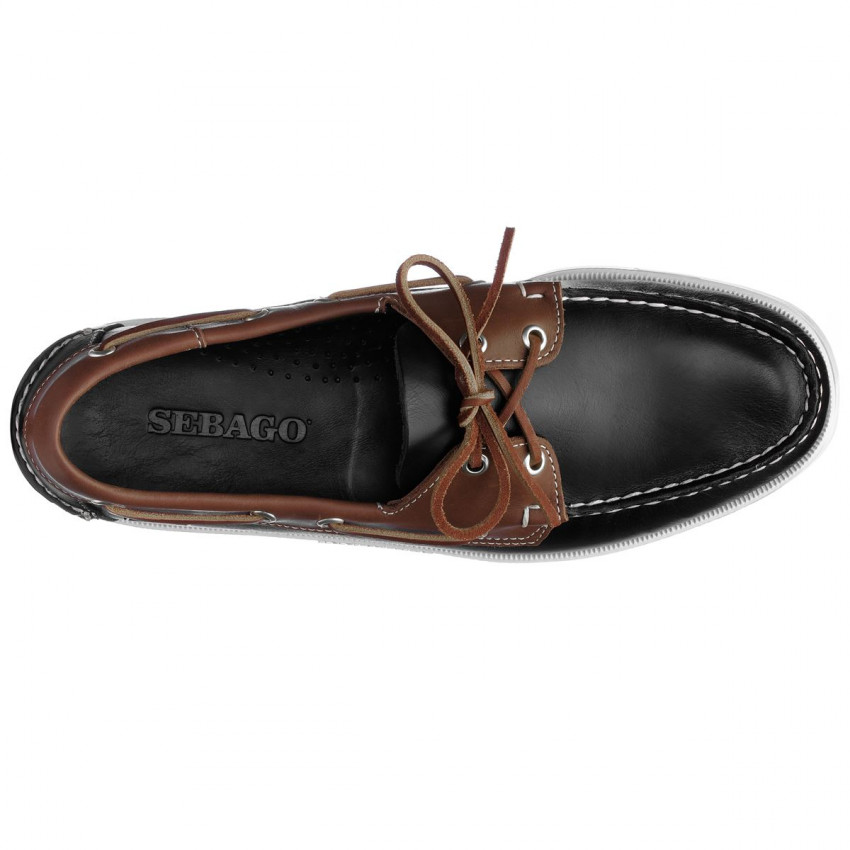 DOCKSIDES PORTLAND WAXY LEA Brown Black