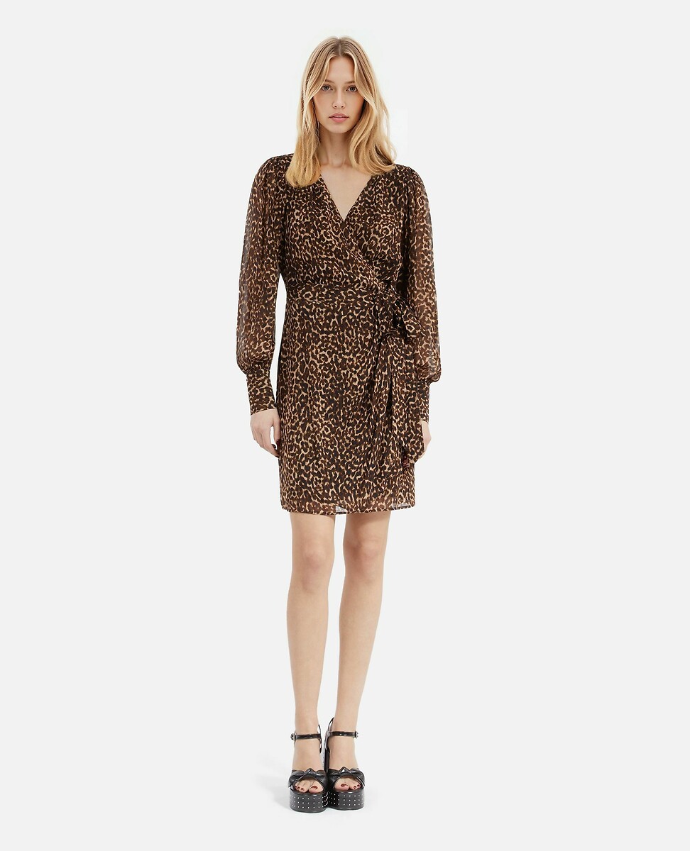 THE KOOPLES<br>Vestido curto estampado